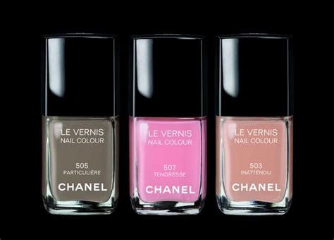 chanel nail polish inattendu